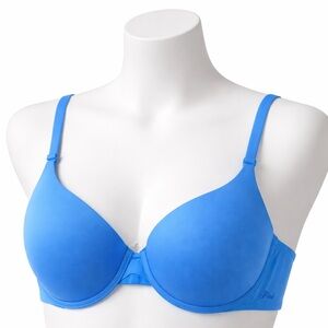 Victoria’s Secret PINK where everywhere blue pushup bra 36C